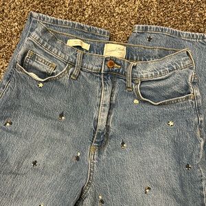 Straight leg - Floral print Jeans - Universal Thread